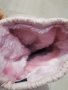 Geox невероятно топли зимни дебели ботуши детски за момиче розови с камъчета, снимка 4
