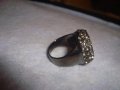 РАЗКОШЕН ВЕЧЕРЕН ФЕШЪН АРТ СТИЛЕН ПРЪСТЕН с ЮВЕЛИРНО ФАСЕТИРАНИ БЛЕСТЯЩИ КРИСТАЛИ 21635, снимка 15
