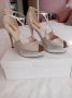Дамски сандали на ток, снимка 1