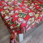 3218 Коледна покривка за маса 140 x 180cm коледни мотиви, снимка 2