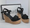 Качествени дамски сандали на платформа, луксозен нов модел, снимка 4