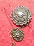 ВЪЗРОЖДЕНСКА ФИЛИГРАННА СКЪПОЦЕННА БРОНЗОВА ЗАБОДКА БРОШКА СТАР НАКИТ БИЖУ МНОГО РЯДКО 11868, снимка 10