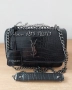 Луксозна Черна чанта YSL-VL79R, снимка 1