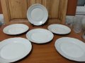 Стар български порцелан чинии плитки, снимка 1 - Чинии - 35449177