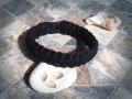 Мъжка плетена гривна, черна, снимка 1 - Гривни - 32773290