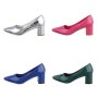 Дамски класически обувки на ток, 4цвята 