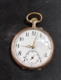 Швейцарски СРЕБЪРЕН джобен часовник 1901г. с позлата - 10 РУБИНА - ПРОМОЦИЯ, снимка 11