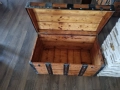 Стар дървен сандък/ракла/скрин, снимка 14