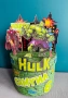 Картонена торта Hulk Хълк, снимка 1