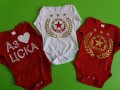 Комплект ЦСКА тениска и боди за баща и бебе, снимка 10