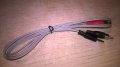 чинч/жак 3.5мм-стерео кабел-1.55м-внос швеицария, снимка 6