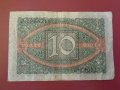 Reichsbanknote - Germany  10 Mark  6.2. 1920, снимка 2