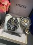 Citizen Back of The Moon Луксозен Мъжки, кварцов часовник, неръждаема стомана, календар,водоустойчив, снимка 9