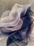Красив въздушен шал 100% коприна, снимка 1 - Шалове - 39157222