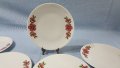 Порцеланови чинии - Бавария с флорални мотиви - 9 броя, снимка 3