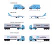 Maersk превозни средства, 3 вида Majorette 212057289, снимка 2