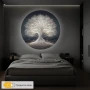 USB Захранвана LED Проекционна Светлина-Дърво на Живота , снимка 1