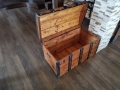 Стар дървен сандък/ракла/скрин, снимка 15