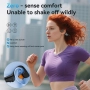 Слушалки с костна проводимост, безжични Bluetooth 5.4 слушалки с отворено ухо, с микрофон, снимка 3