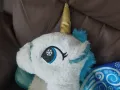 Плюшена играчка еднорог със снежни крила, снимка 4