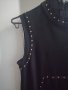 Висок клас къса рокля /туника/ с капси, снимка 3