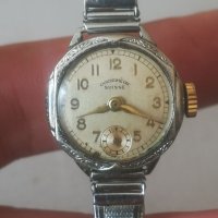 Дамски часовник Chronometre Suisse. DRGM - Germany. Vintage watch. Гривна. Механичен механизъм. , снимка 6 - Гривна - 40602025