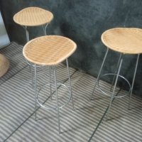 Дизайнерски италиански бар столове, снимка 8 - Столове - 42662085