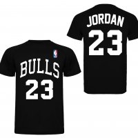 Мъжка NBA тениска CHICAGO BULLS с MICHAEL JORDAN принт! Създай модел по Твой дизайн!, снимка 2 - Тениски - 15735501