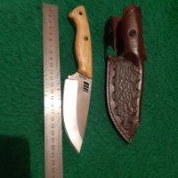 Нож за дране от прахова неръждаема стомана М390, снимка 3 - Ножове - 33383304