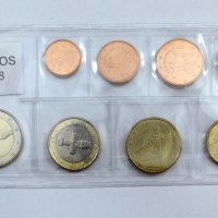 Пълен сет евромонети Кипър 2008 г. от 1 цент до 2 евро, снимка 1 - Нумизматика и бонистика - 43745945