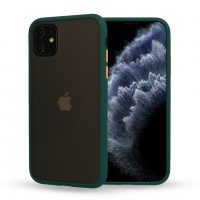 Удароустойчив кейс Vennus с цветен бутон за iPhone 11 11 Pro / 6 цвята, снимка 4 - Калъфи, кейсове - 28088159