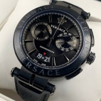 Луксозен мъжки часовник Versace VE1D01420 Aion Chrono Swiss Made, снимка 5 - Луксозни - 34998509