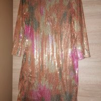 Уникална рокля H&M с пайети, снимка 11 - Рокли - 35379203