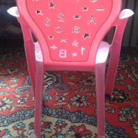Дет.пластмасово столче+ топка, снимка 4 - Столчета за хранене - 43882494