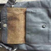 чанта от естествена биволска ръчна изработка тосканска кожа.unisex , снимка 2 - Чанти - 27979920