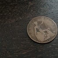 Монета - Великобритания - 1 пени | 1917г., снимка 1 - Нумизматика и бонистика - 27806608