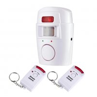 Безжична аларма за сигурност с детектор за движение и две дистанционни управления, снимка 3 - Други стоки за дома - 32736103