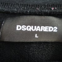 DSQUARED2 черна ватирана горница размер L., снимка 2 - Спортни дрехи, екипи - 38270651