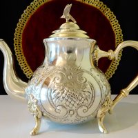 Старинен марокански чайник,кана,маркиран. , снимка 12 - Антикварни и старинни предмети - 37996850