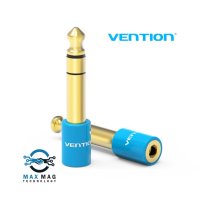 Audio адаптер 6.5mm M / 3.5mm F - Blue - Vention VAB-S01-L, снимка 1 - Други - 43416702