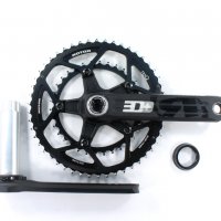 Rotor 3D+ 50/34 2x11/10/9 BB30 курбели за шосеен велосипед, снимка 2 - Части за велосипеди - 38887291