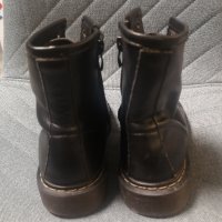 Дамски кожени обувки , снимка 2 - Дамски боти - 44007580