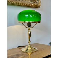 Настолна лампа "Кабинет" (зелена), снимка 4 - Настолни лампи - 44114326