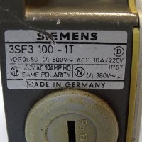 изключвател позиционен Siemens 3SE3 100-1T Position Switch/Limit Switch 10A 220V, снимка 5 - Резервни части за машини - 43861547