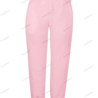 Ежедневни дамски памучни широки спортни панталони с джоб, 3цвята, снимка 5 - Панталони - 43355829