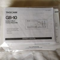 Продавам "Tascam GB-10", снимка 3 - Други - 40677876