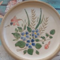керамична чинийка от Англия, снимка 3 - Антикварни и старинни предмети - 40525293