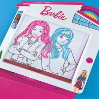 Светеща дъска за рисуване Premium Glow Pad Barbie Diamant Toys 5115, снимка 8 - Рисуване и оцветяване - 42991104