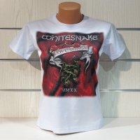 Нова дамска тениска с дигитален печат на музикалната група Whitesnake - Love Songs, снимка 6 - Тениски - 37176544