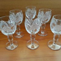 кристални чаши , снимка 4 - Антикварни и старинни предмети - 27821508